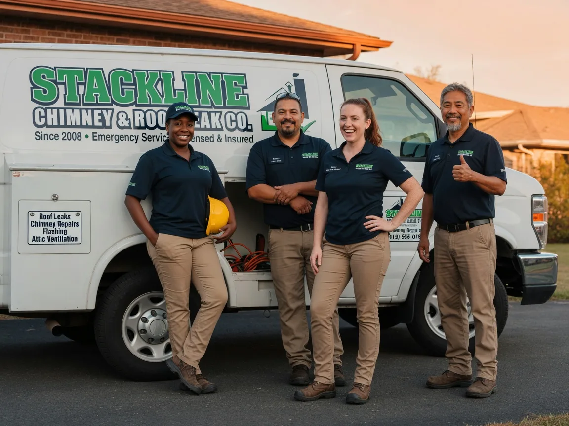 Chimney flashing repair company in Currituck, NC